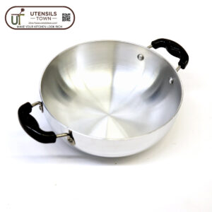 SILVER KADAHI NO LID INDUCTION